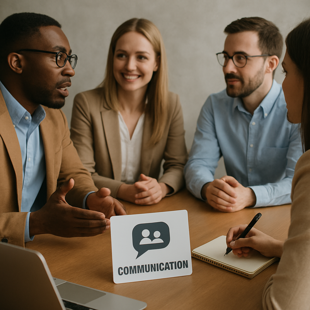 Illustration du module 'Communication claire et sereine' de CAP & VISION