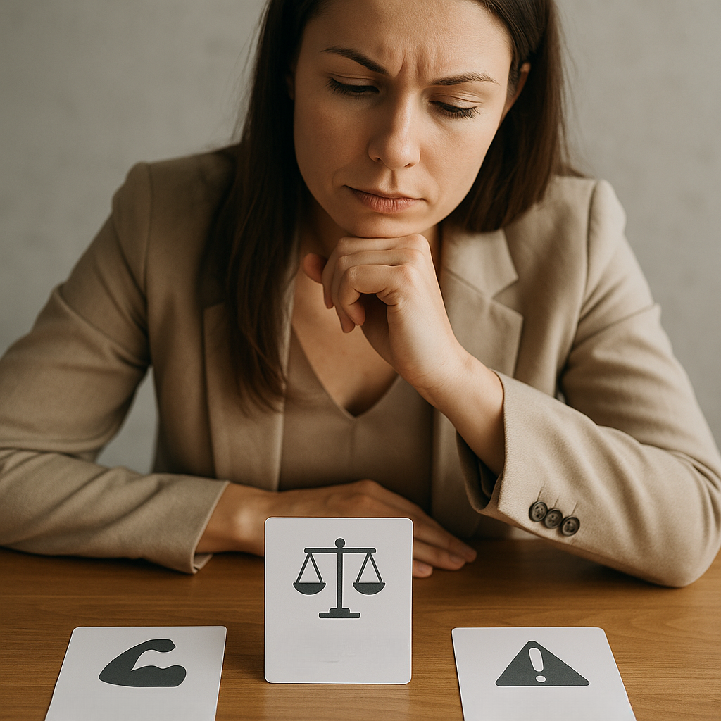 Illustration du module 'Valeurs, forces et zones de fragilité' de CAP & VISION